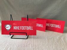 2008　NIKE FOOTBALL .STORE DISPLAY  PANEL 3SHEETS red FROM JAPAN SPORTS SHOP picture