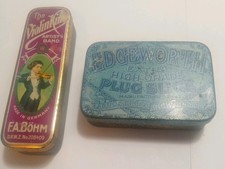 2 Vtg Tobacco Tins - Edgeworth & J G Dill's picture