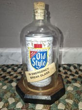Rare Vintage Old Style Cand In A Bottle Display 