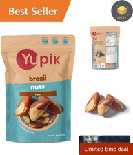 8 Oz Bag of Raw Brazil Nuts - Gluten-Free Superfood for Healthy Cooking picture