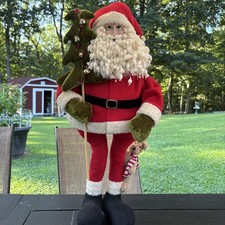 Vintage 60’s Santa 24” Rare Christmas Decoration picture
