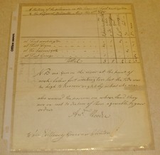 1785 report is by Captain Andrew Moodie to Governor George Clinton New York picture
