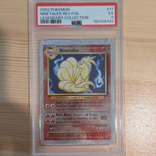 Pokémon Legendary Collection Ninetales #17 Reverse Holo PSA 5 169306442 picture