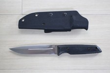Vintage SOG T. Nemoto Design Fighter Knife Micarta Handle w/ Kydex Sheath Q22 picture