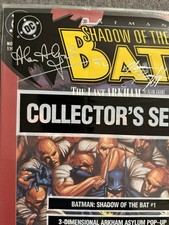 Batman: Shadow of the Bat Collector’s Set First Printing Signed 2X. picture