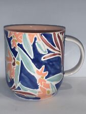 ANTHROPOLOGIE FLORAL COFFEE MUG CUP TEA picture