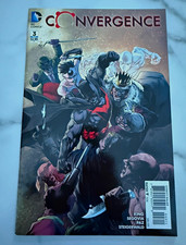 DC Comics Convergence #3 (2015) Batman Jeff King Stephen Segovia Cover picture
