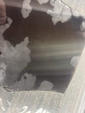 Beautiful Rainbow Obsidian Slab For Flint Knapping 5 1/4 X 4 1/2 Nice Thick 3/8 picture