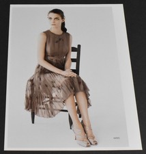 2006 Print Ad Fashion Lady Legs Heels Brunette Akris Feminine Smooth Beauty Art picture