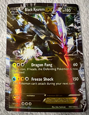 Pokemon TCG Black Kyurem EX 101/149 Boundaries Crossed English Holo Ultra Rare picture