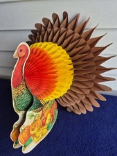 VINTAGE TURKEY PAPER FOLDING DECORATION,ARTWORK picture