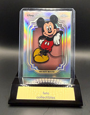 2024 Topps Chrome Disney Mickey Mouse #1 Refractor Card picture