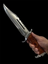 16” Rambo First Blood Part III Stainless Stainless Blade Hunting Knife Collect picture