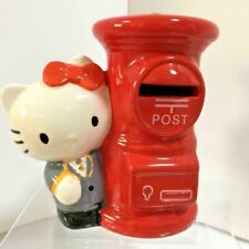 Hello Kitty Piggy Bank Japan Post Office Postbox Japan Retro Vintage 1976sNov picture