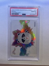 2025 Panini Squishmallows Rocky Color Blast #17 Case Hit PSA 10 POP 2 picture