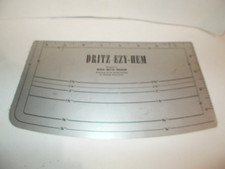 VINTAGE Dritz EZY-HEM Gauge Measuring Tool 617 Design By Edna Bryte Bishop picture