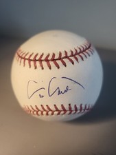Eric Chavez Autographed Signed Baseball - MLB A's Yankees Mets - w/TriStar COA picture