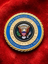 Super Rare Authentic President Donald J Trump Gaza Peace Deal 3