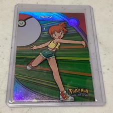 Topps Pokémon TV Animation Edition Heroes & Villains Misty HV7 Holo Card 2000 picture