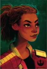 Star Wars Vi Moradi Geneva Bowers Postcard Unposted picture