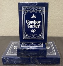 Act ii Cowboy Carter Beyonce HOLD EM Playing Cards NEW SEALED IN HAND picture