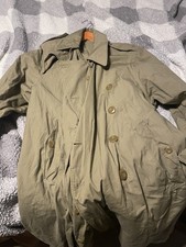 Reproduction WW2 Regulation Army Officer's OVERCOAT FIELD Size 44R ATF picture