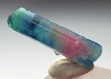 Healing Energy Natural  Tri Colour Tourmaline Crystal From Afghanistan picture