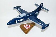VMF-232 Red Devils 1953 F9F Panther Model, 18in, Mahogany, Navy, Grumman picture