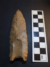 Fine Large Alabama Fluted Clovis Point 4 1/4