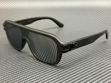 DOLCE & GABBANA DG4507 25256G Matte Black Mirror Grey Men's 65 mm Sunglasses picture
