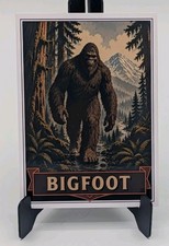 Bigfoot ACEO Custom Card - Cryptids American Wilds Oregon Sasquatch Legend picture