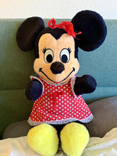1960s Vintage Walt Disney Characters Minnie Mouse Plush picture