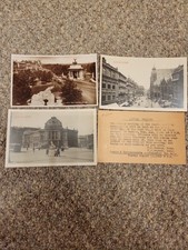 Lot Of 4 Postcards London Hyde Park Vienna Deutsches  Dundee Michigan picture