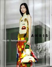 AKRIS 1-Page Magazine PRINT AD Fall 2022 LISA LU Reinhard Voigt grids picture