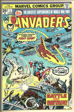 The Invaders #1 NM- (1975) 1st team app Human Torch, Captain America, Namor picture