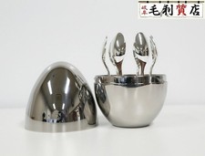 Used Christofle Mood Coffee B00065636 Espresso Spoon Set 6 Silver Plated Japan picture