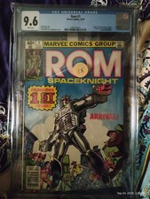 ROM #1 Marvel Comics 1979 CGC 9.6 NM+ White Pages 1st App Origin Frank Miller picture