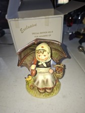 Goebel Hummel Smiling Through 408/0 No Crazing Mint  picture