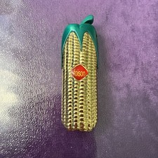 Foison Corn Shape Vintage Collectible Refillable Butane Metal Lighter picture