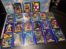 2024 Topps Chrome Marvel Blue Wave /150 Refractor Lot (21) picture