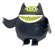 Vintage 1960s 70s Nauga Monster Naugahyde Uniroyal Advertising Doll Black Green picture