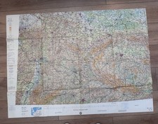 1970 USAF Tactical Pilotage Chart Germany Prague Munich Cold War Map TPC E-2C picture