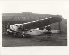 Ford Trimotor NC7117 Maddux TWA Blue Bird Air Transport 8x10 Photo North Beach picture