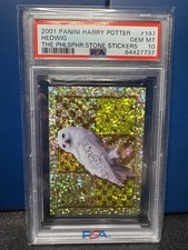 2001 Panini Harry Potter & The Philosopher’s Stone Sticker 197 Hedwig PSA 10 picture