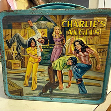 Charlie’s Angels Collectible Metal Lunchbox, VINTAGE picture