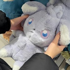 Pokemon Z-A Soft Hug Series Plush Mega Espurr Meowstic Doll Pikachu Peluche  picture