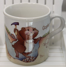 VTG (1984) American Greetings Designer's Collection Gopher It Stoneware Mug picture