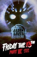 Friday the 13th Part VI Jason Lives 1986 Poster Print Wall Art Movie Decor picture