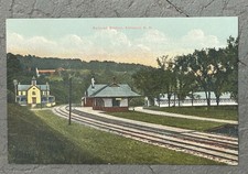1912 Railroad Postcard - Ashuelot, New Hampshire picture