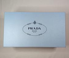 PRADA Original Shoe Box with 2 Dust Bags Card Booklet Size 36.5 Authentic.  picture
